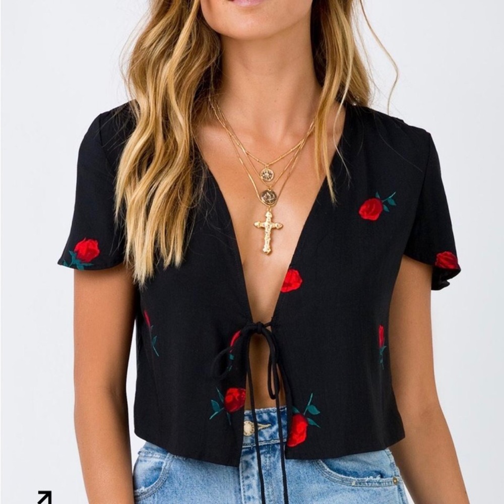 Motel Rose Top